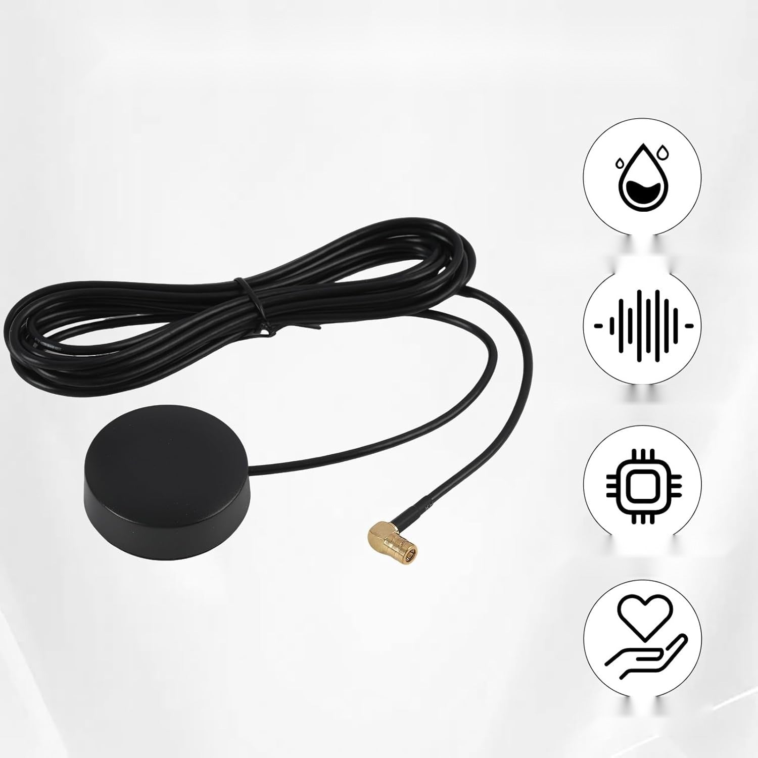 ANTENNA DAB CAR SIGNAL AMPLIFIER DIGITAL CONNECTOR SMB CABLE 3M Manufacturer code 5908140020047