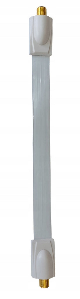 ANTENNA WINDOW ADAPTER F HQ 26 cm WHITE CABLE WINDOW WIRE 260mm Manufacturer code PRZEJŚCIÓWKA OKIENNA ANTENOWA F HQ 26cm BIAŁA
