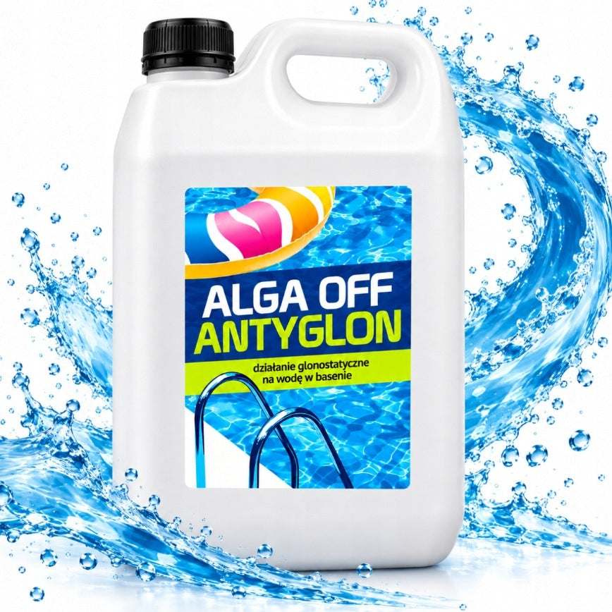ANTI-ALGAE 4L ALGAE OFF PREPARATION FOR SWIMMING POOL AGAINST ALGAE AND GREENING OF WATER