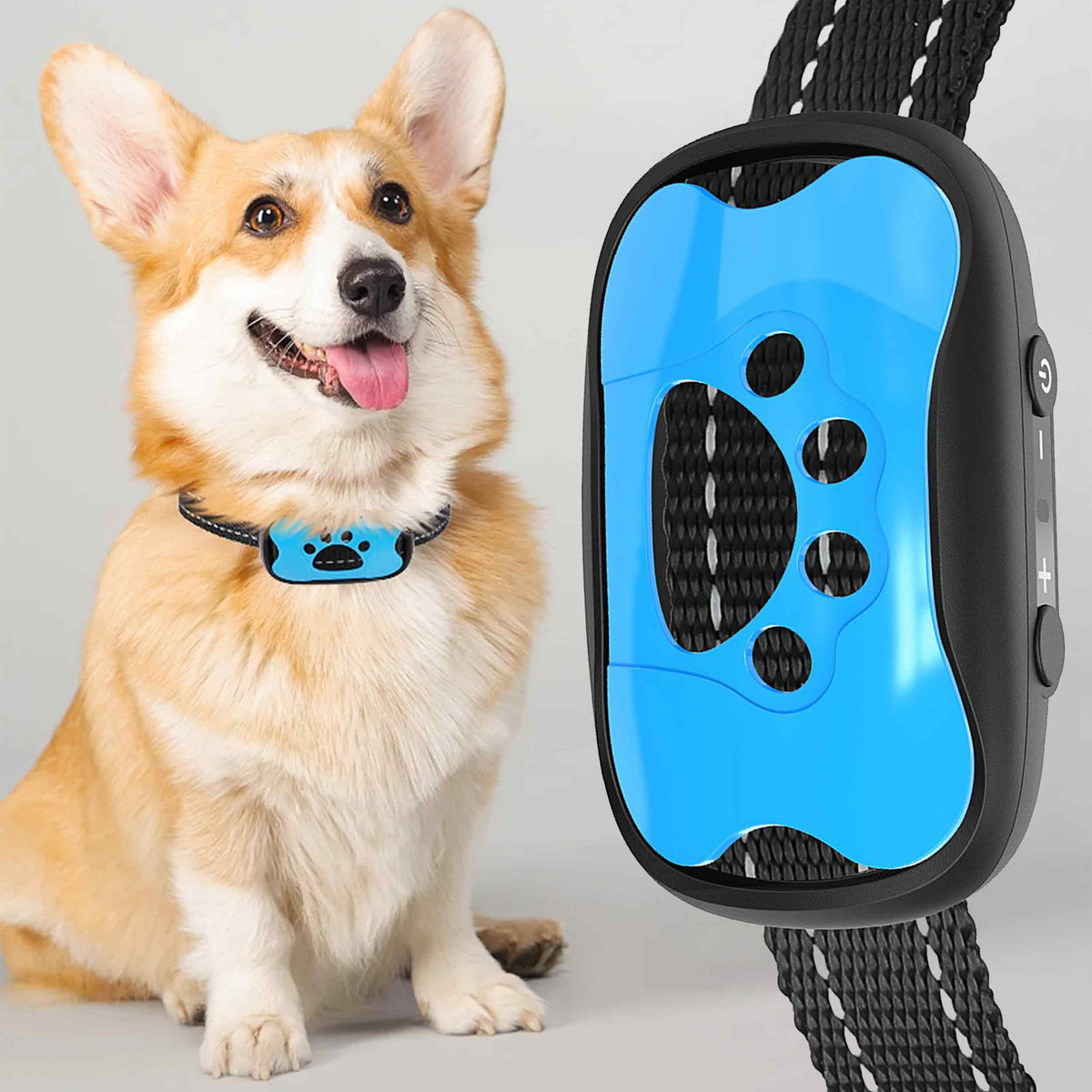 ANTI BARK DOG COLLAR ELECTRIC ANTI BARKING TRAINING 2IN1 Manufacturer code OBROŻA ELEKTRYCZNA ANTYSZCZEKOWA 4 POZIOMY