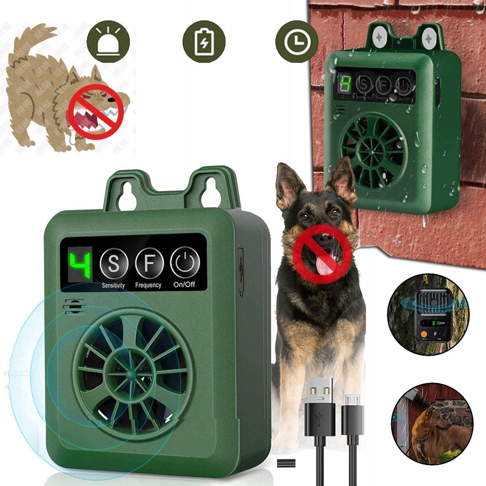 ANTI-BARK ULTRASONIC DOG REPELLENT DEVICE AGAINST BARKING Manufacturer code 785516817853