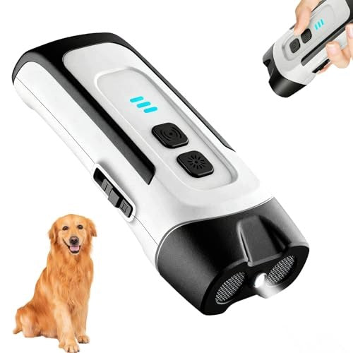 ANTI-BARKING DEVICE FOR DOGS, ULTRASONIC, 3 FREQUENCIES