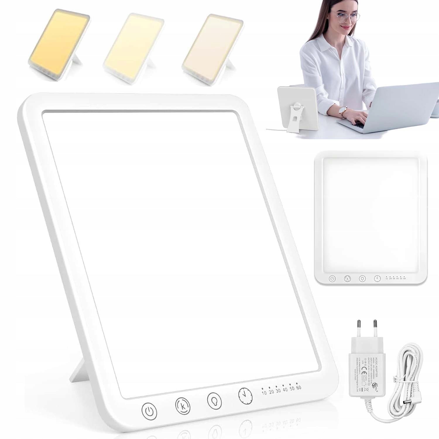 ANTI-DEPRESSANT LAMP 15000 LUX 3 COLOUR TEMPERATURES 5 BRIGHTNESS LEVELS