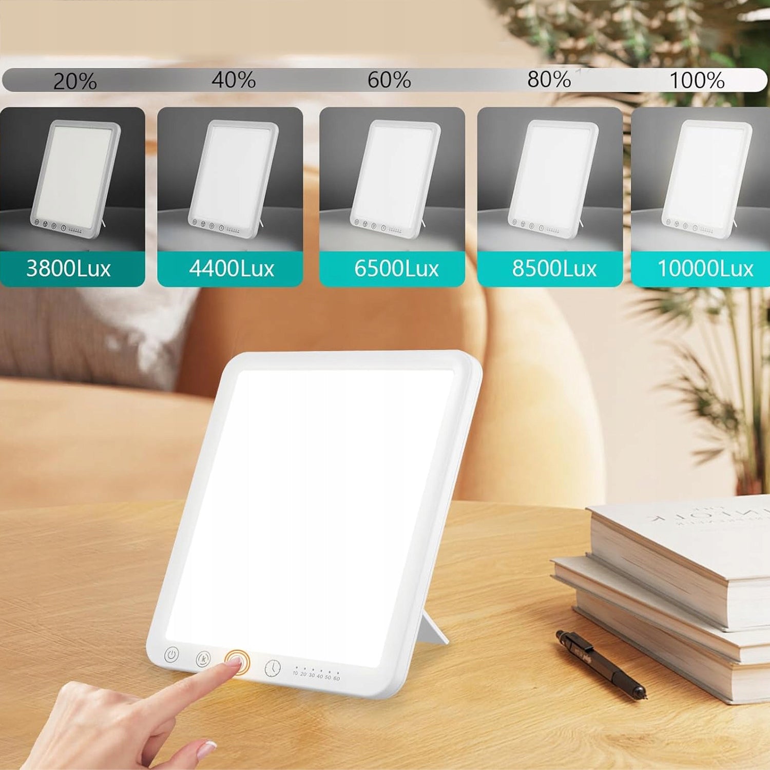 ANTI-DEPRESSANT LAMP DAYLIGHT TOUCH TREATMENTS 3 COLORS Medical device no