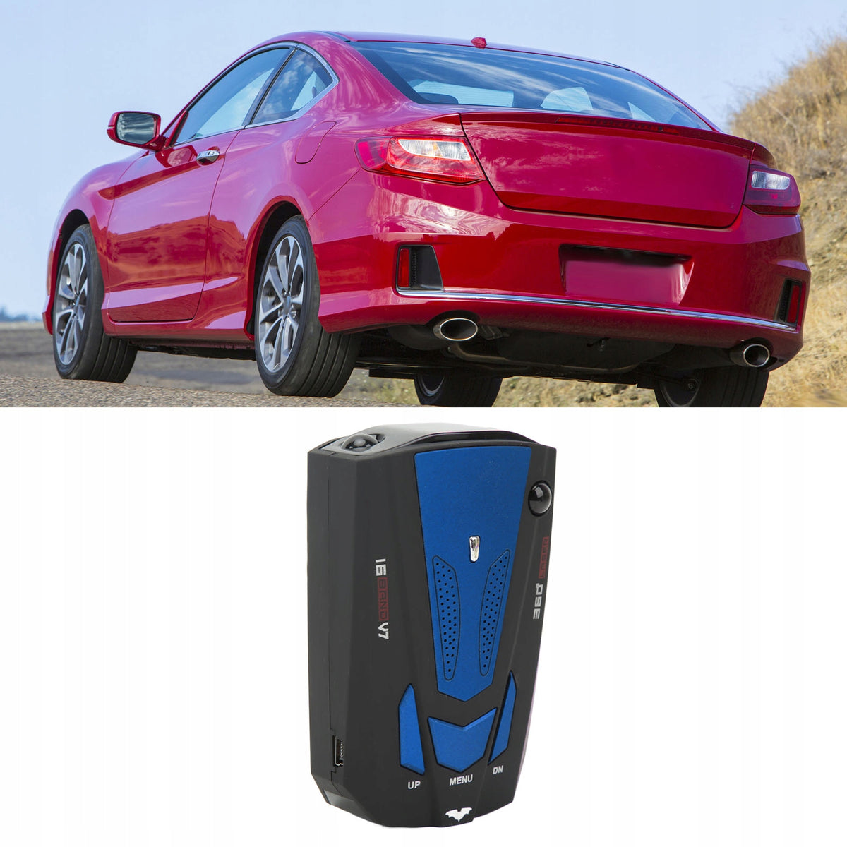 ANTI-RADAR DETECTOR 360 DEGREE DETECTOR Brand no brand
