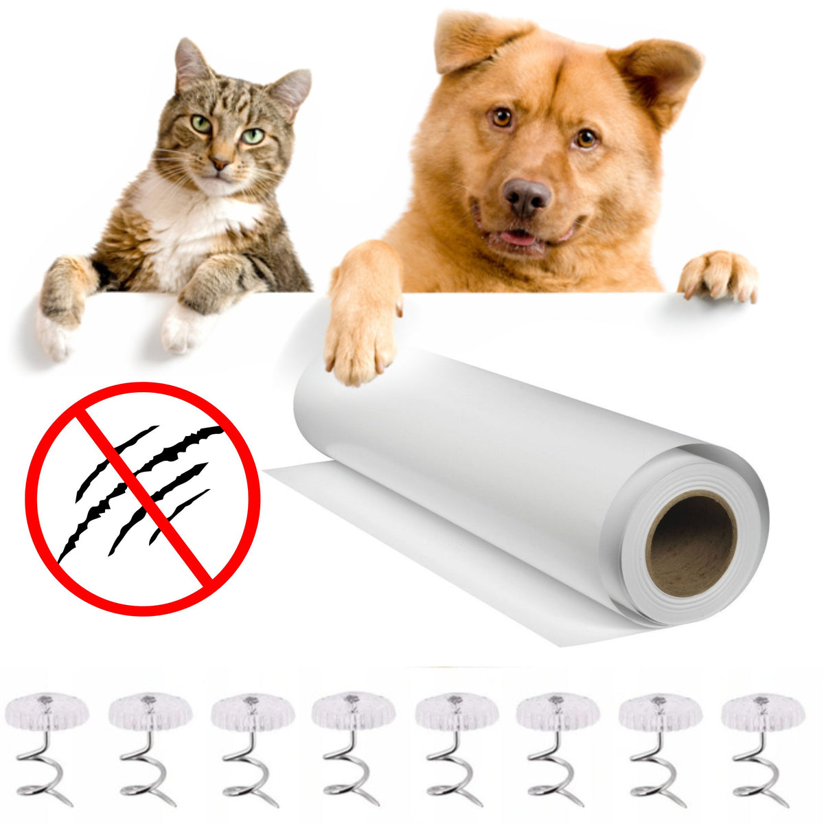 ANTI SCRATCH PROTECTIVE FILM for Door Self-adhesive Furniture 140x40 THICK