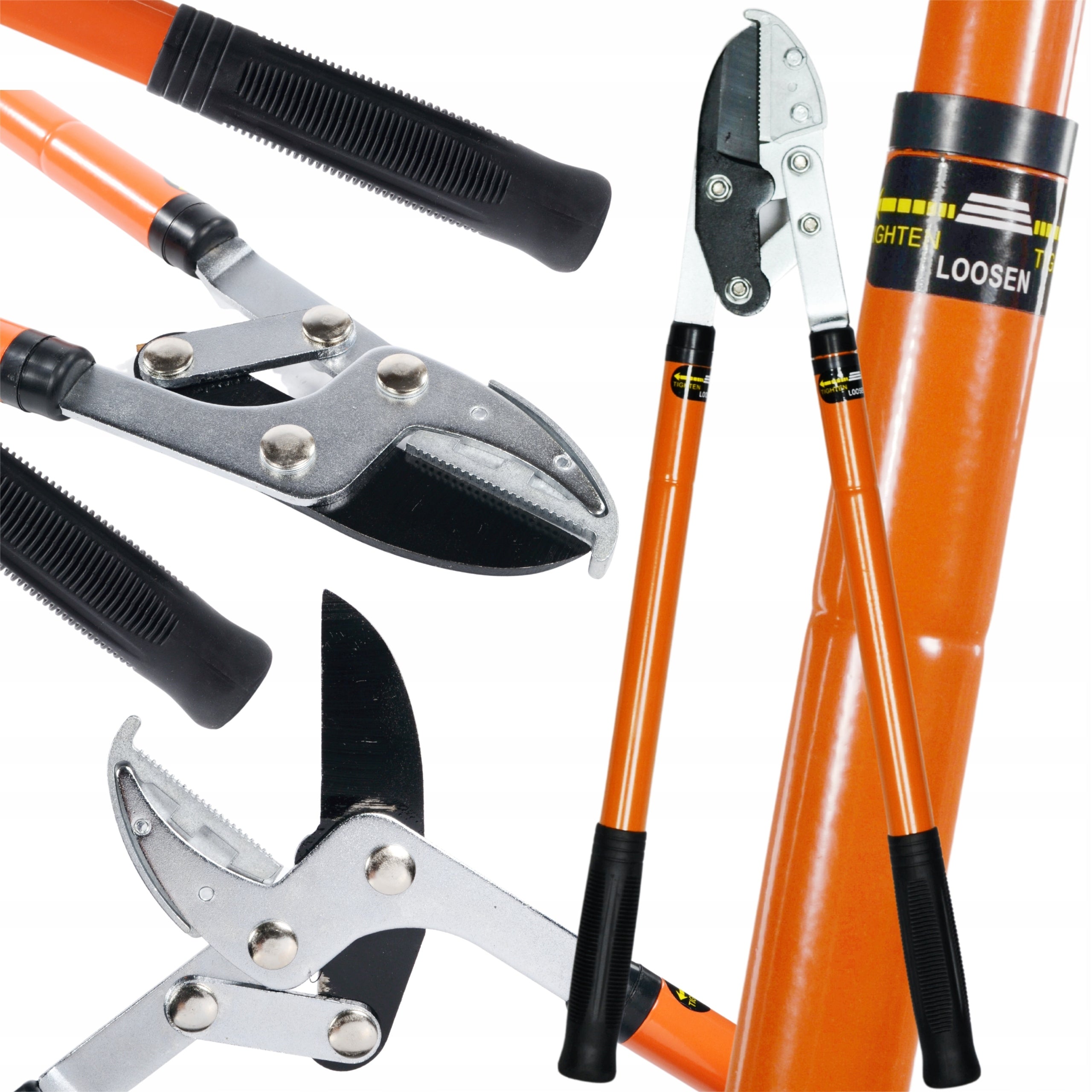 ANVIL PRUNING SHEAR FOR BRANCHES, TELESCOPIC 650-950 MM CUTTING DIAMETER 55MM