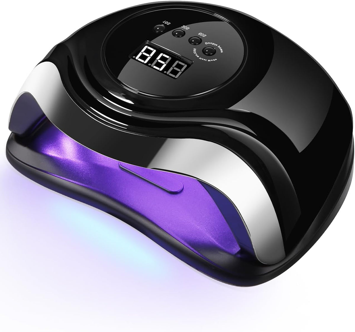 AOKYOM UV LED Nail Lamp 168W Professional With LCD Sensor Timer
