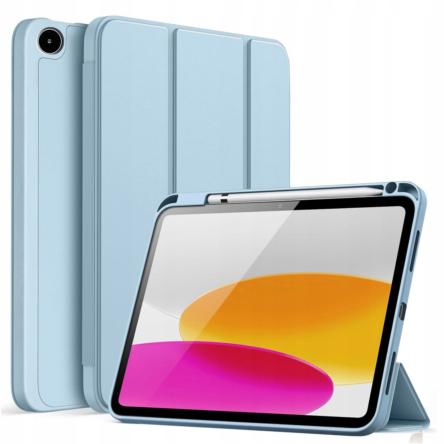 APPLE IPAD 10.2 7/8/9 9 GEN FLIP CASE with Stylus Holder Manufacturer code IPAD11 silikonowe silicone