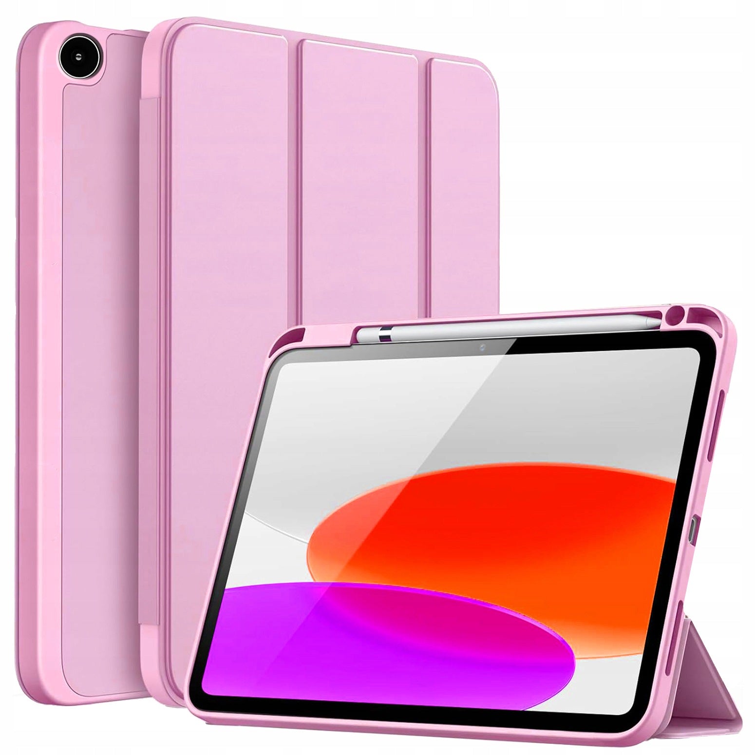 APPLE IPAD 10.2 7/8/9 9 GEN FLIP CASE with Stylus Holder