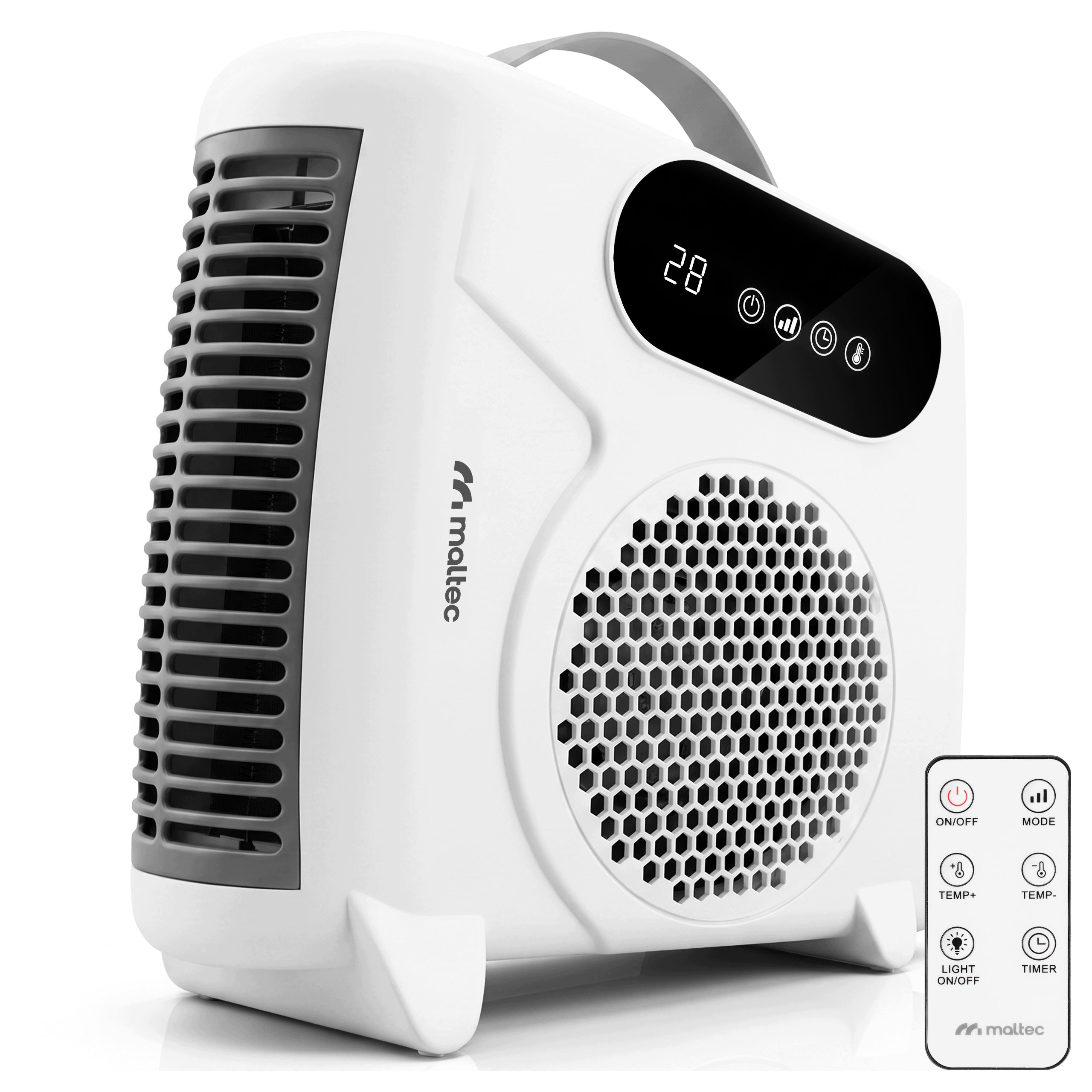 APRON FAN ELECTRIC HEATER THERMOSTAT 2000W REMOTE CONTROL