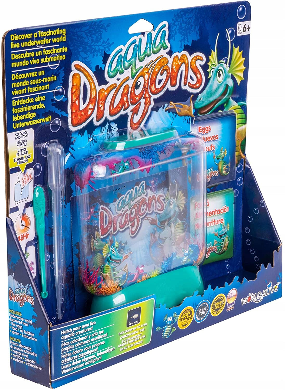 AQUA DRAGONS UNDERWATER WORLD WATER DRAGONS 4001 EDUCATIONAL TOY Manufacturer code 41902