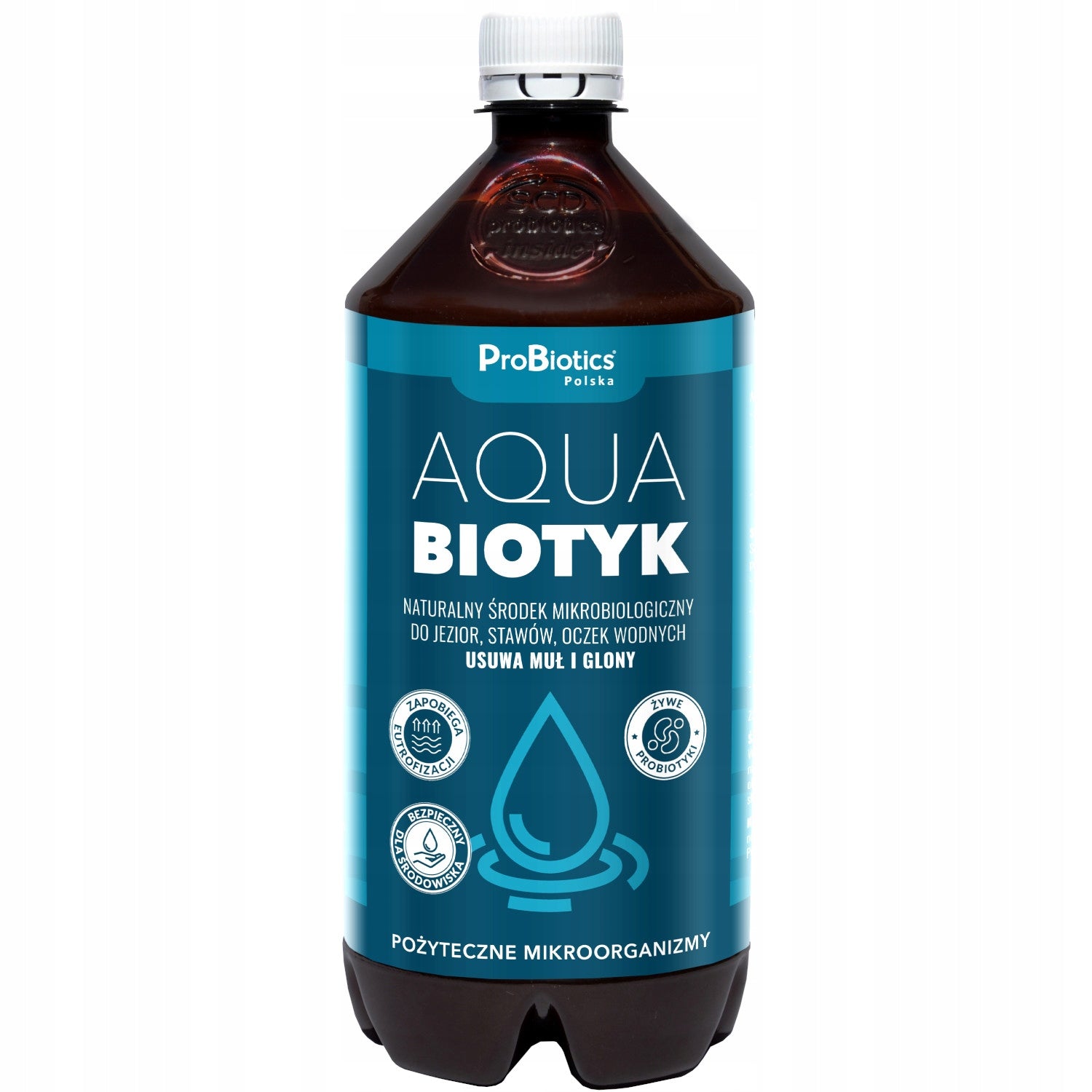 AQUABIOTIC 1L WATER PROBIOTIC PURIFIES AND CLARIFIES WATER REMOVES ALGAE Packaging status original