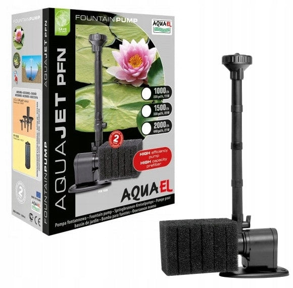 AQUAEL FOUNTAIN PUMP PFN-1500 CASCADE EAN (GTIN) 5905546133432