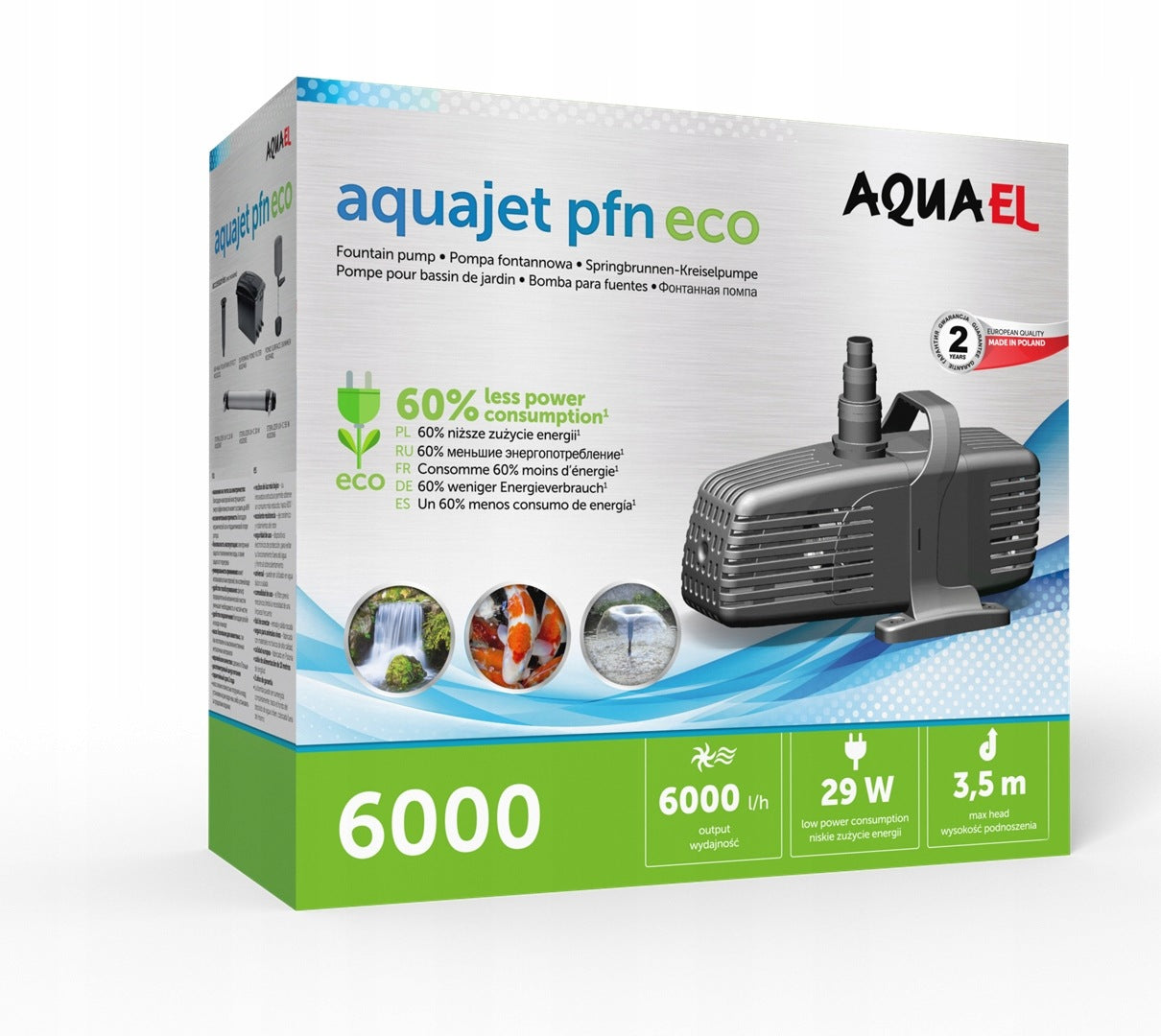 AQUAEL fountain pump PFN 6000 ECO