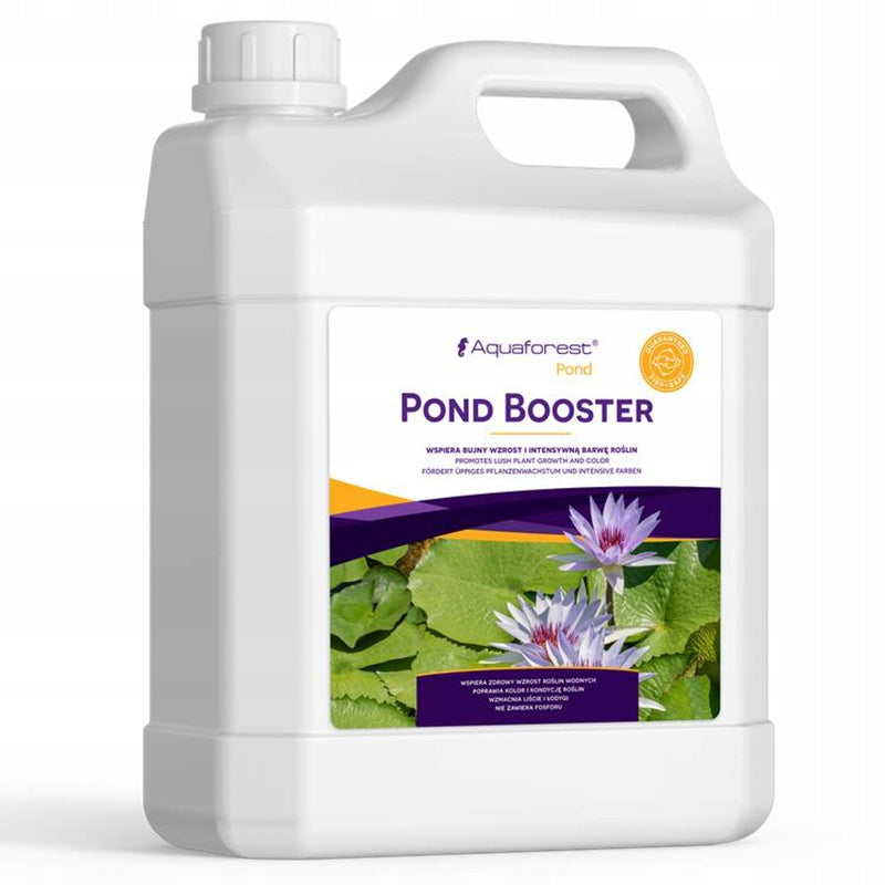 AQUAFOREST Booster POND 1L provides key micro and macro ingredients