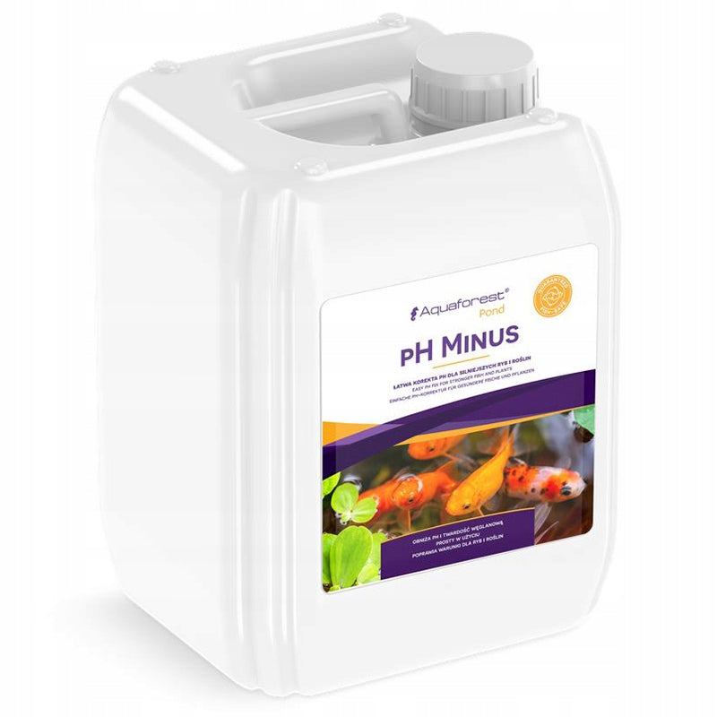 AQUAFOREST pH Minus POND 5L for effective and safe pH reduction