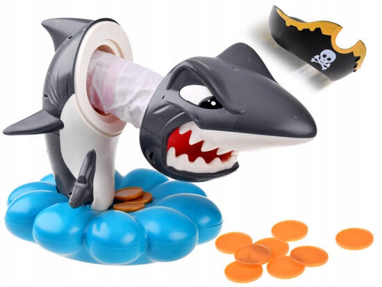 ARCADE GAME ANGRY CAPTAIN SHARK FAMILY GREAT FUN FOR KIDS Brand Pan i Pani Gadżet