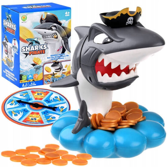 ARCADE GAME ANGRY CAPTAIN SHARK FAMILY GREAT FUN FOR KIDS