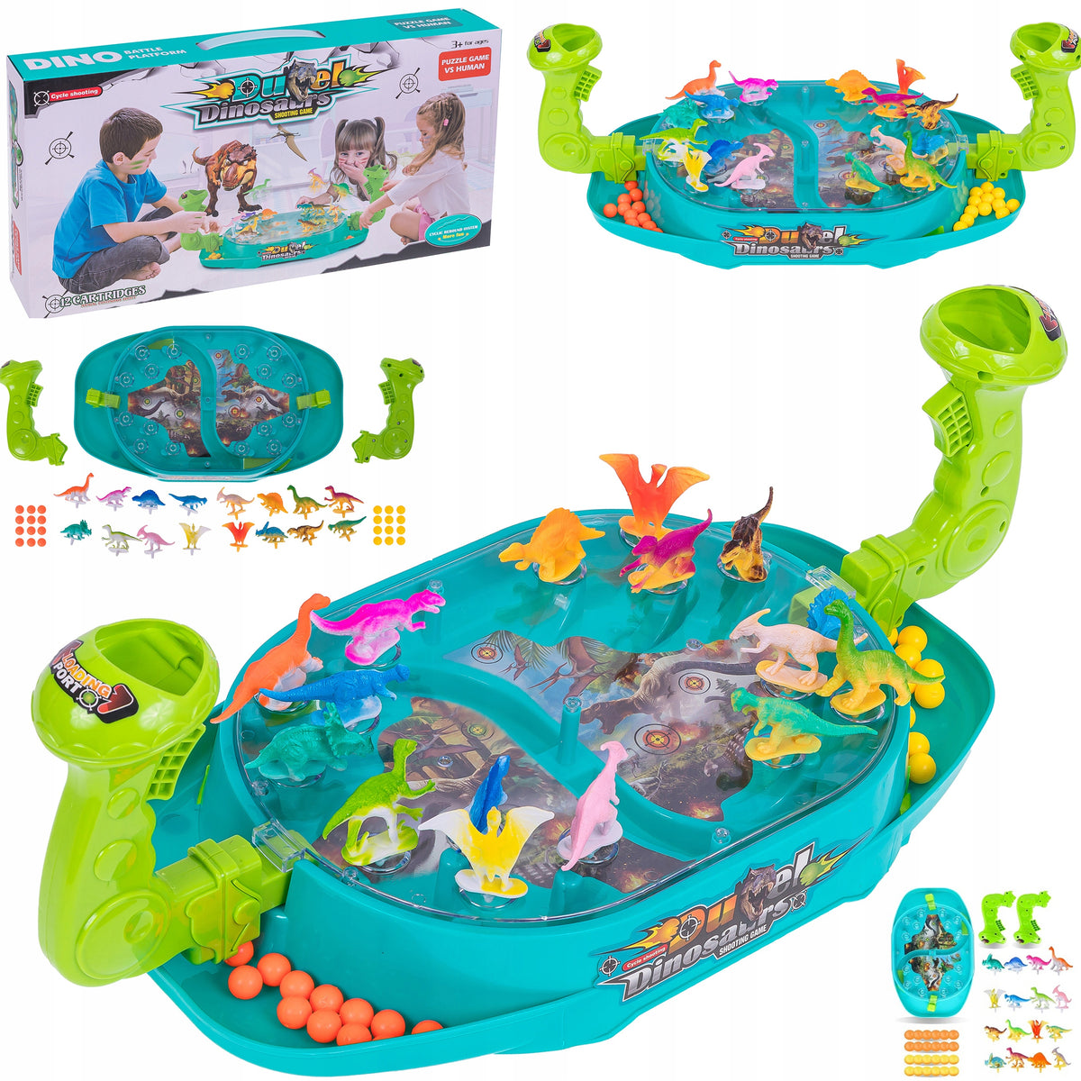 ARCADE GAME DINOSAUR BATTLE FOOTBALLOSAUR SHOOTING TARGET SHOOTER EAN (GTIN) 5901801500810
