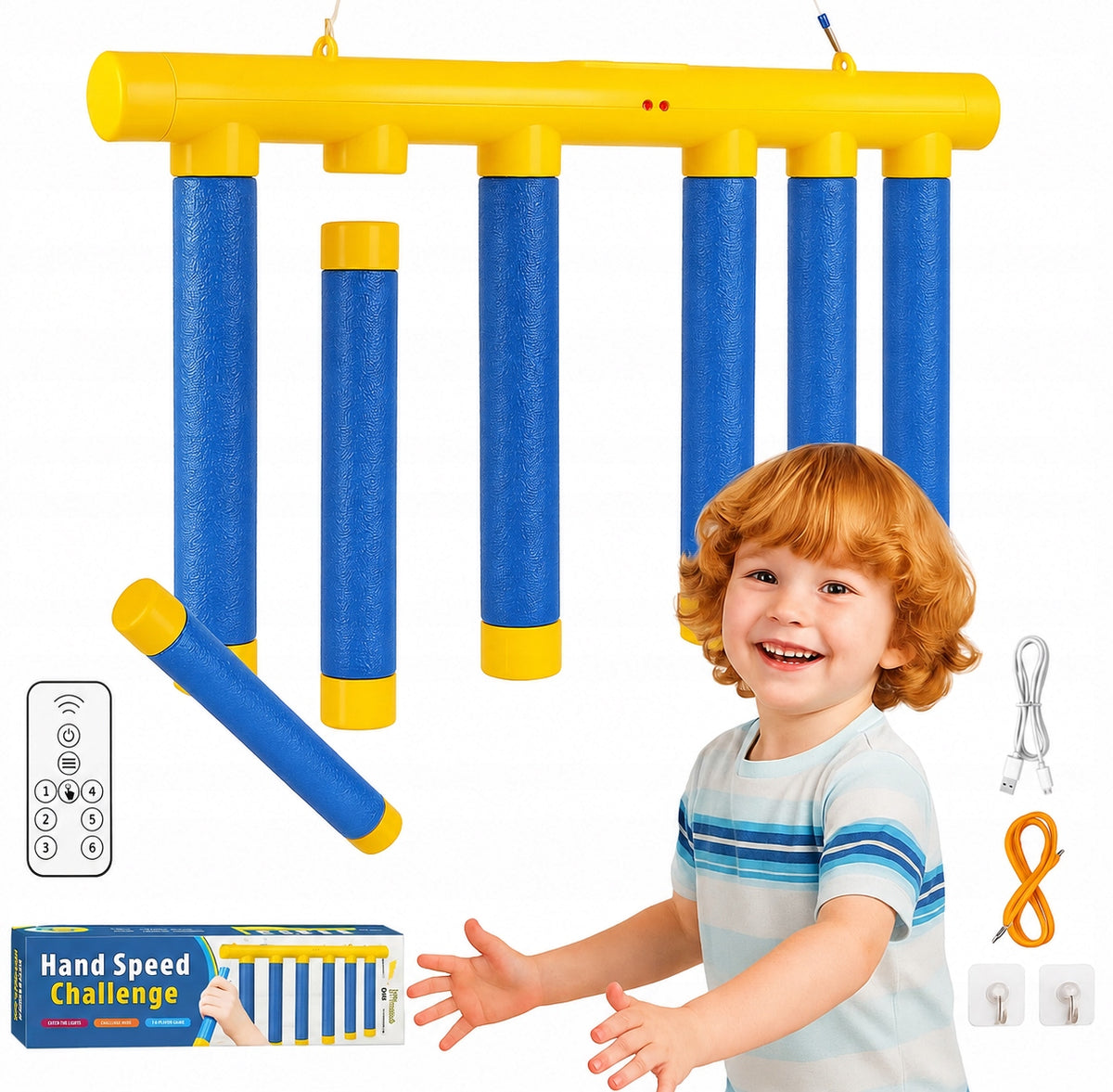 ARCADE GAME FALLING STICKS CATCHING STICKS PRACTICES PILOT REFLEXES