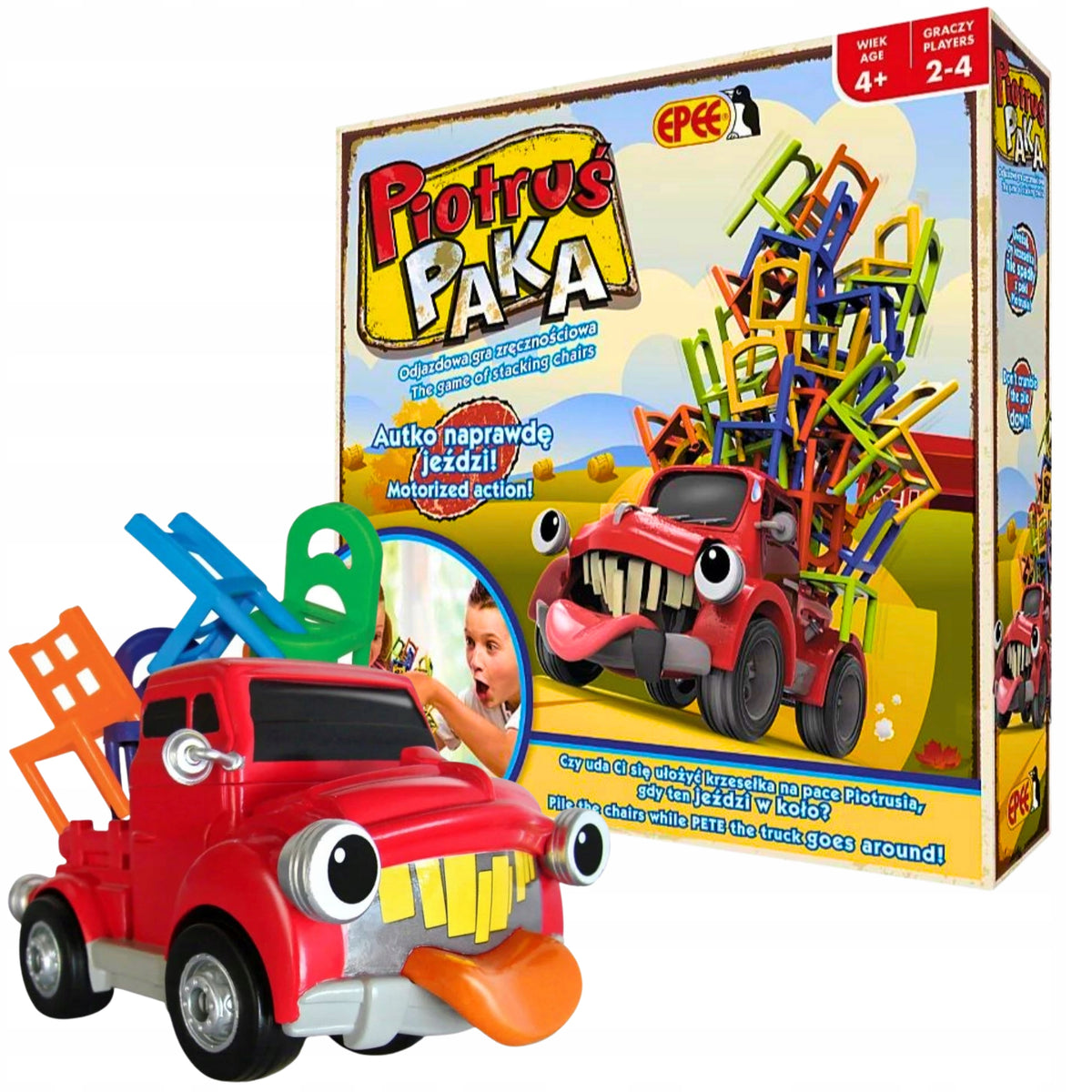 ARCADE GAME FOR CHILDREN FALLING CHAIRS PIOTRUS PAKA