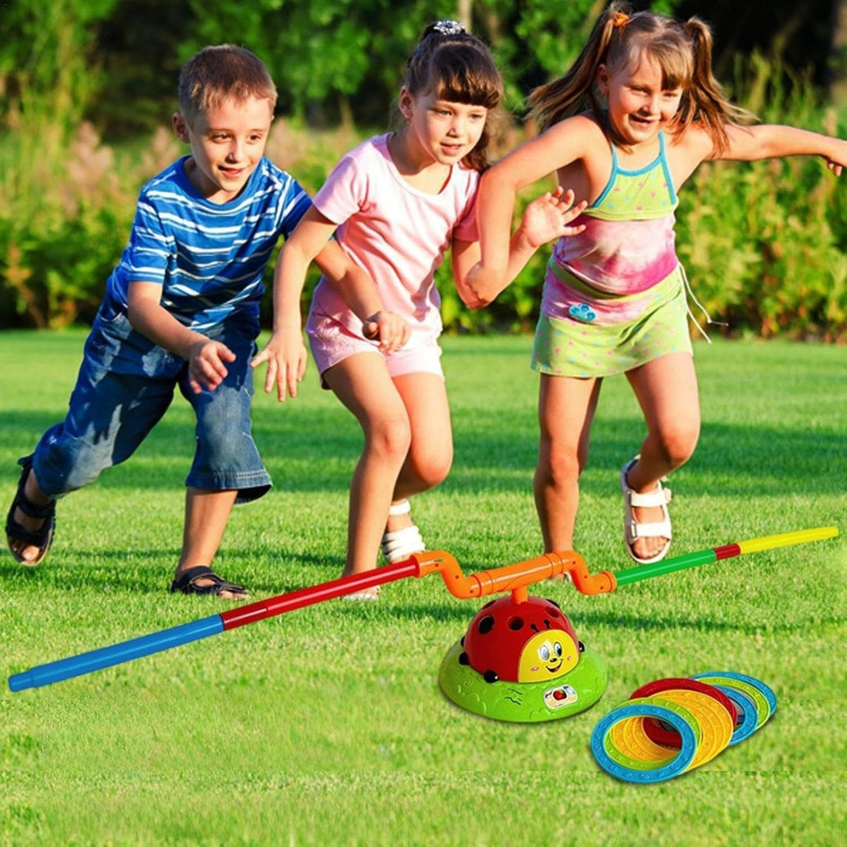 ARCADE GAME FOR CHILDREN JUMP ROPE LADYBUG THROW TO TARGET HOOPS 3in1 EAN (GTIN) 5908222248765