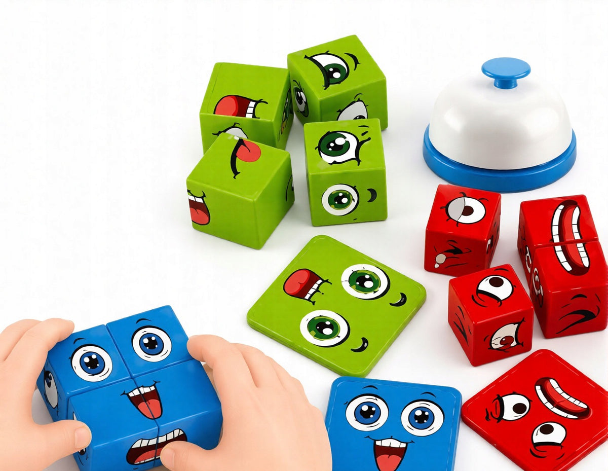 ARCADE GAME LOGIC FACE CUBES EMOTIONS STACKING Manufacturer code GR7294