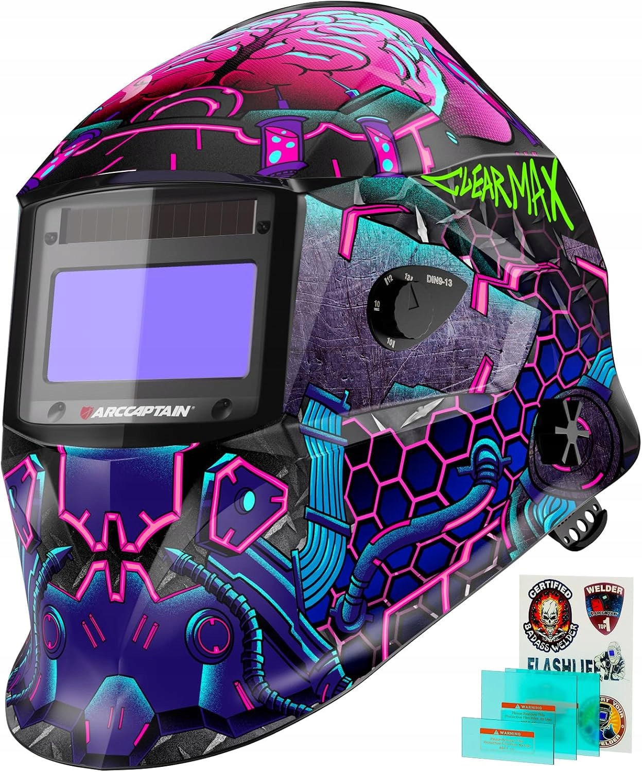 ARCCAPTAIN Professional welding visor True Color 1/1/1/1 - O