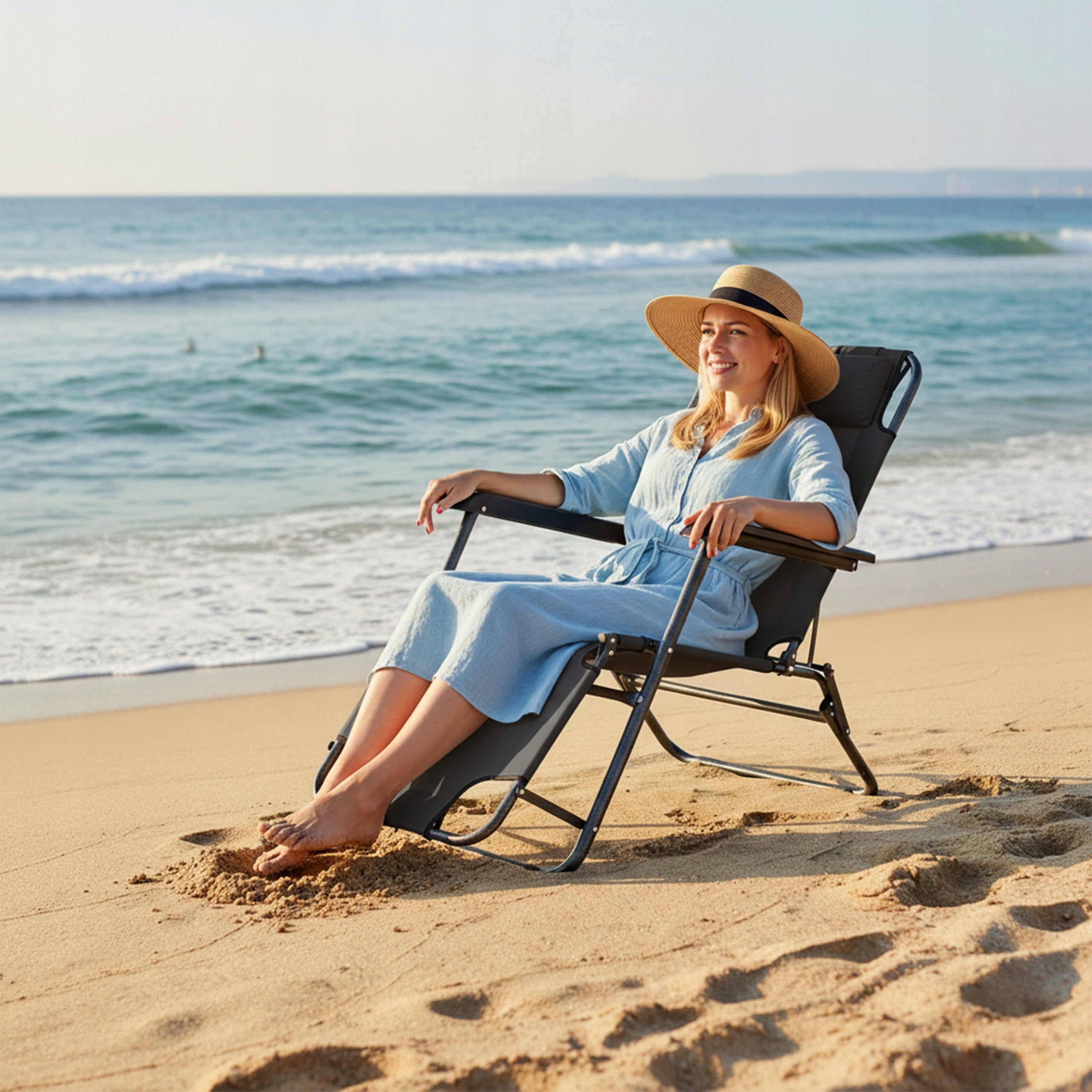 ARMCHAIR GARDEN LOUNGER ZERO GRAVITY FOLDING CHAIR FOR TERRACE BEACH TO GARDEN Manufacturer code 5905523062946