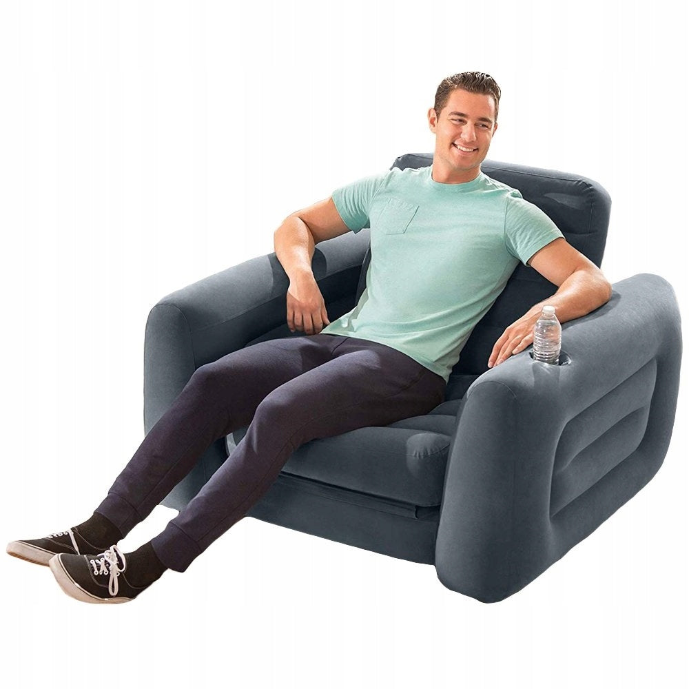 ARMCHAIR INFLATABLE SOFA BED PULL-OUT COUCH BED FOR SLEEPING Manufacturer code NADMUCHIWANY FOTEL WYPOCZYNKOWY