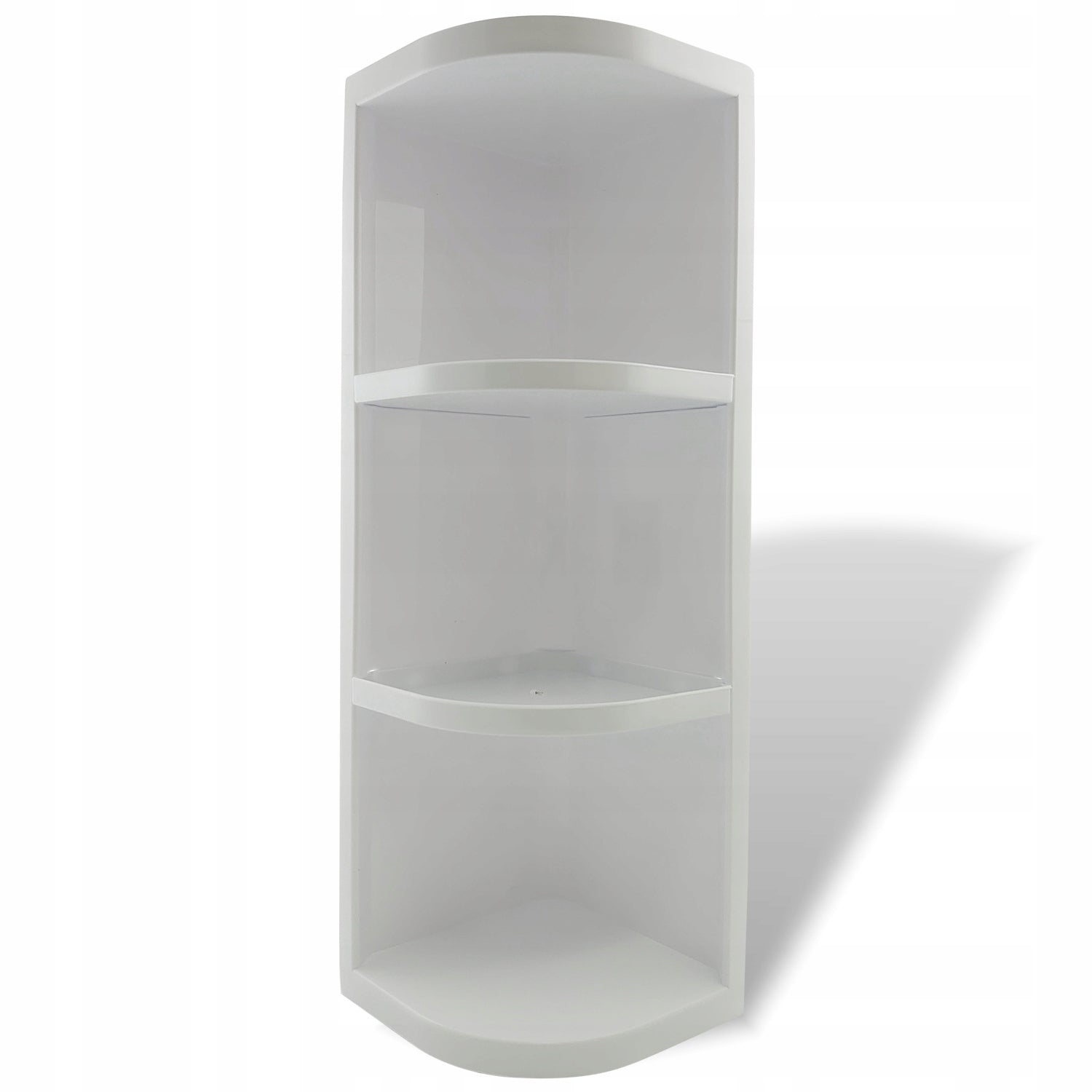 ARTGOS - Bathroom shelf - corner cabinet - plastic bookcase - white Packaging status original