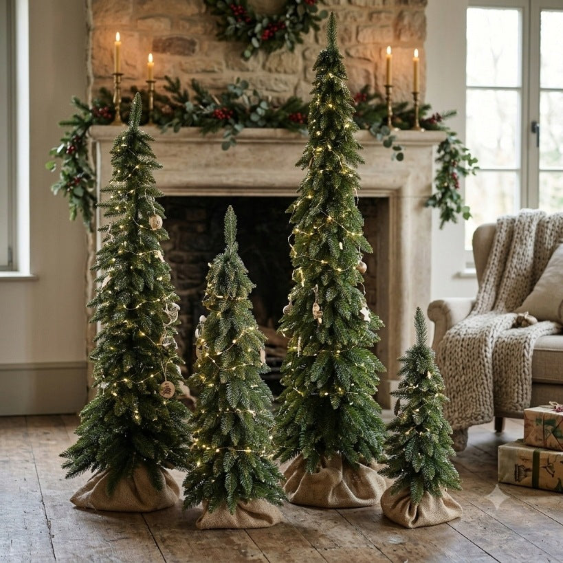 ARTIFICIAL CHRISTMAS TREE 160 cm NARROW SLIM SPRUCE dense green classic stand Packaging status original