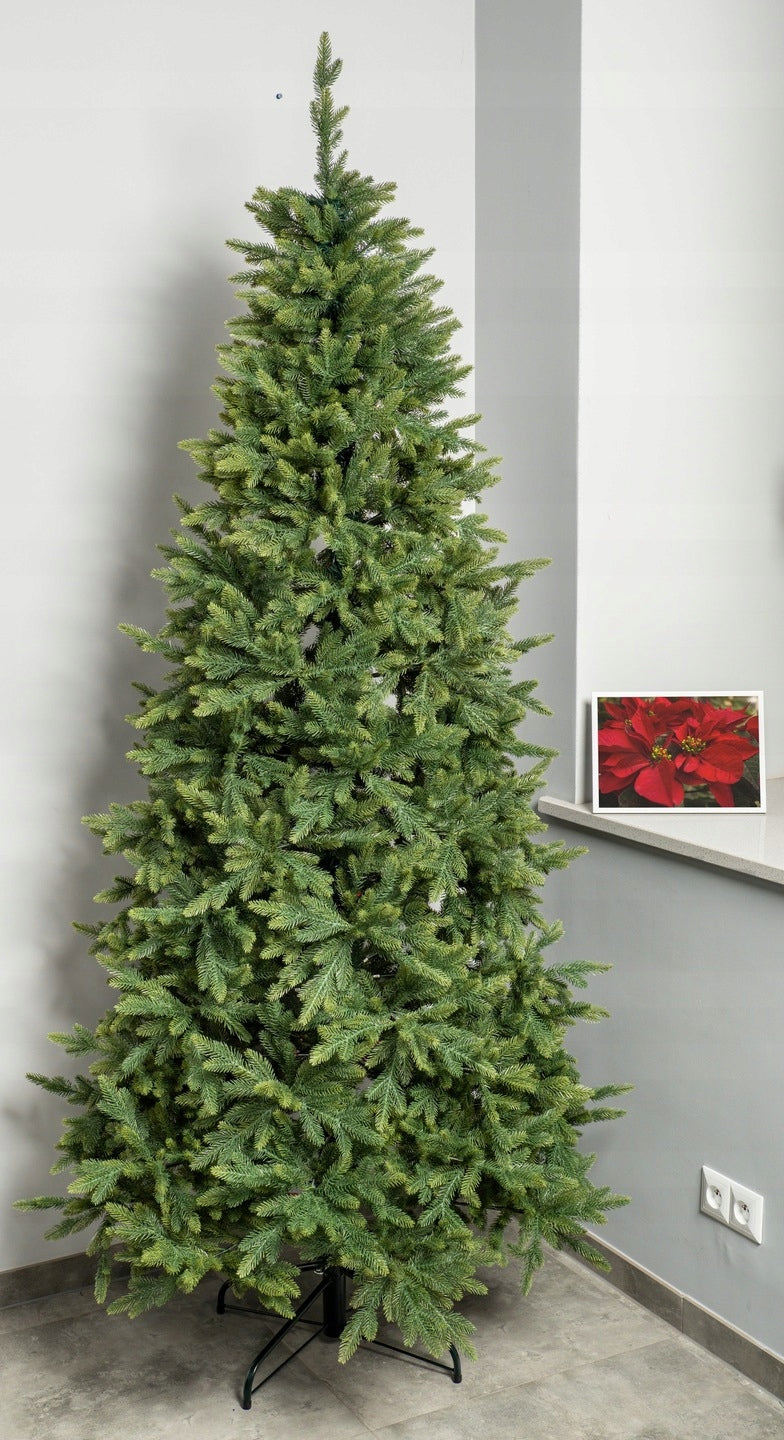 ARTIFICIAL CHRISTMAS TREE GREEN 180 cm FULL PE 100% SILICONE LIGHT GREEN Manufacturer code PE01 CHOINKA SOSNA JODŁA ŚWIERK