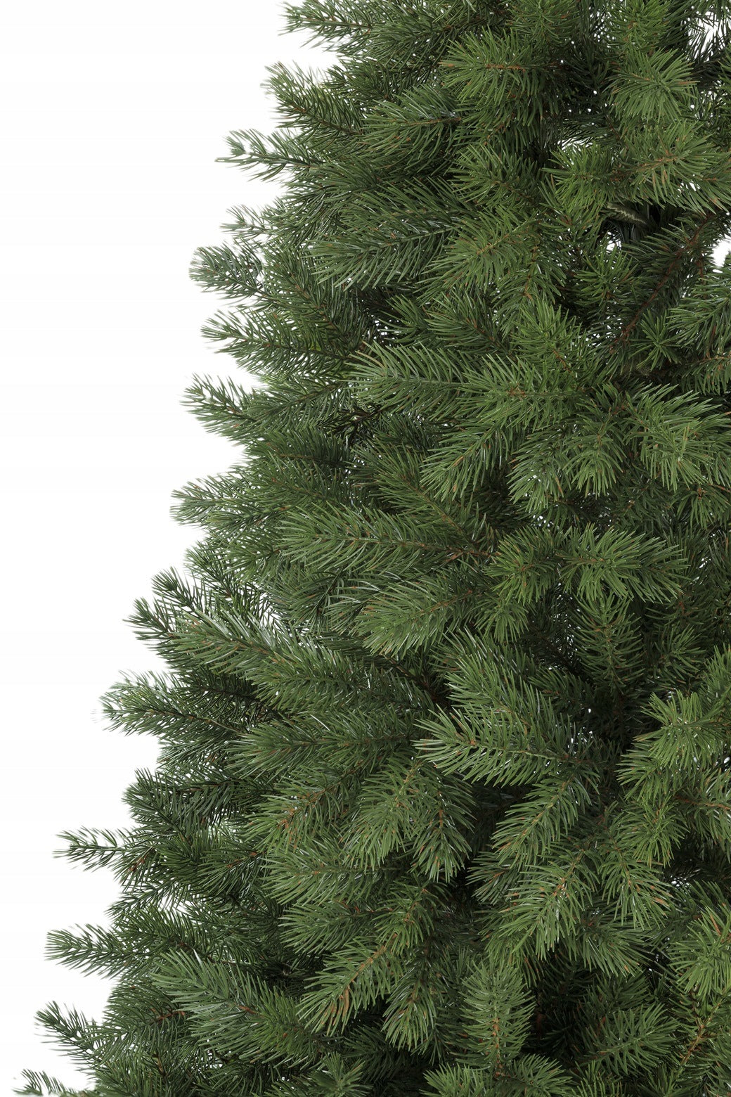 ARTIFICIAL CHRISTMAS TREE, GREEN, 220 cm, FULL PE, 100% SILICONE, REALISTIC LOOK Packaging status original