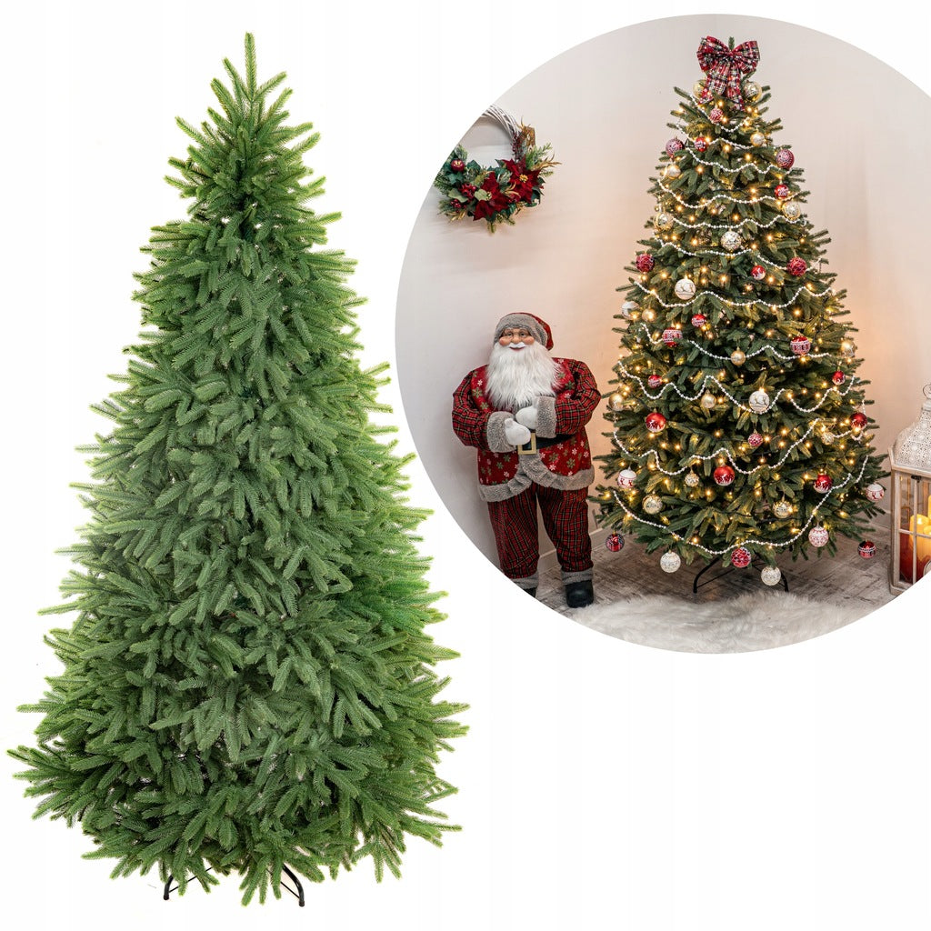 ARTIFICIAL CHRISTMAS TREE GREEN 220 cm FULL PE 100% SILICONE