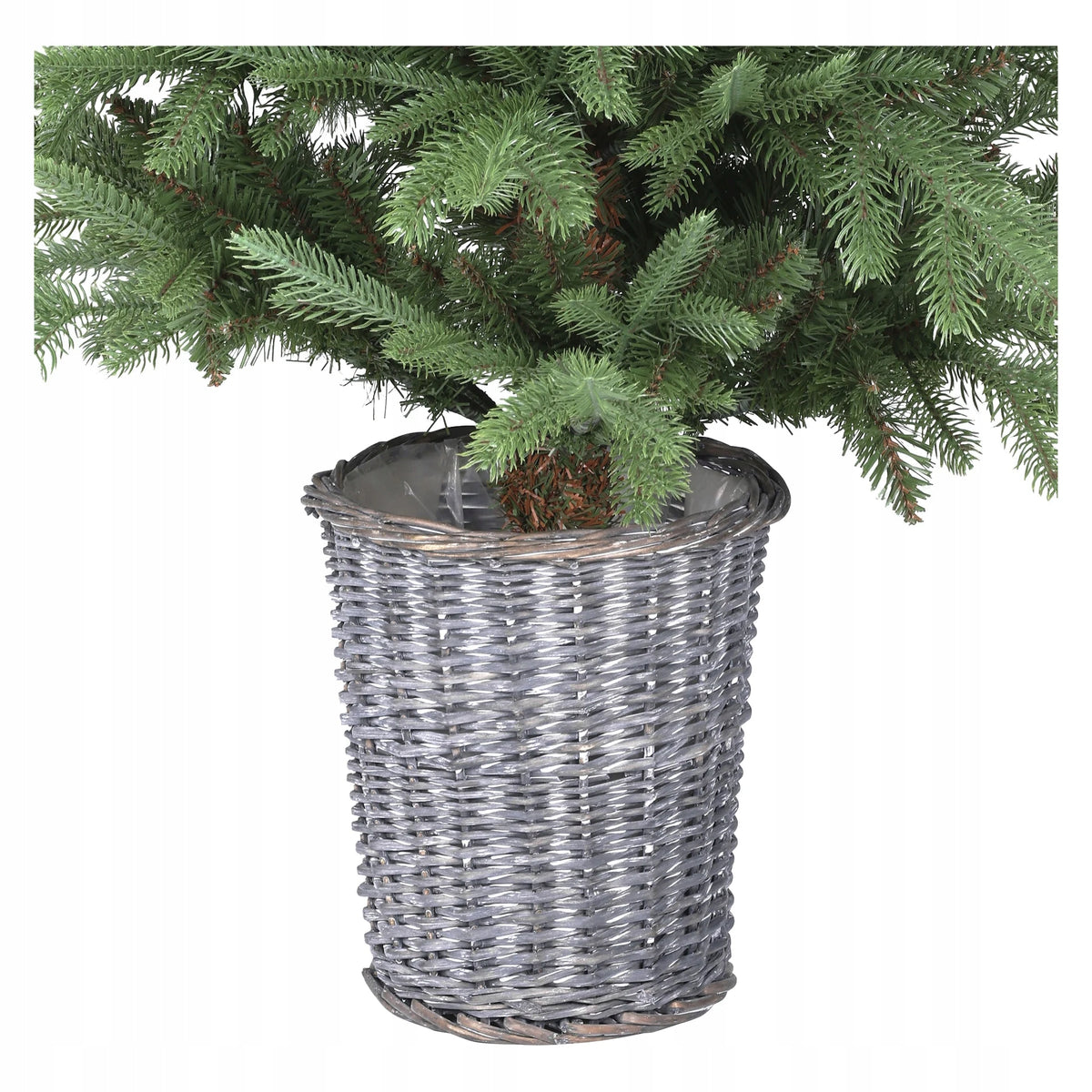 ARTIFICIAL CHRISTMAS TREE IN BASKET 130 CM NATURAL DENSE NATURAL LOOK EAN (GTIN) 7330571557287