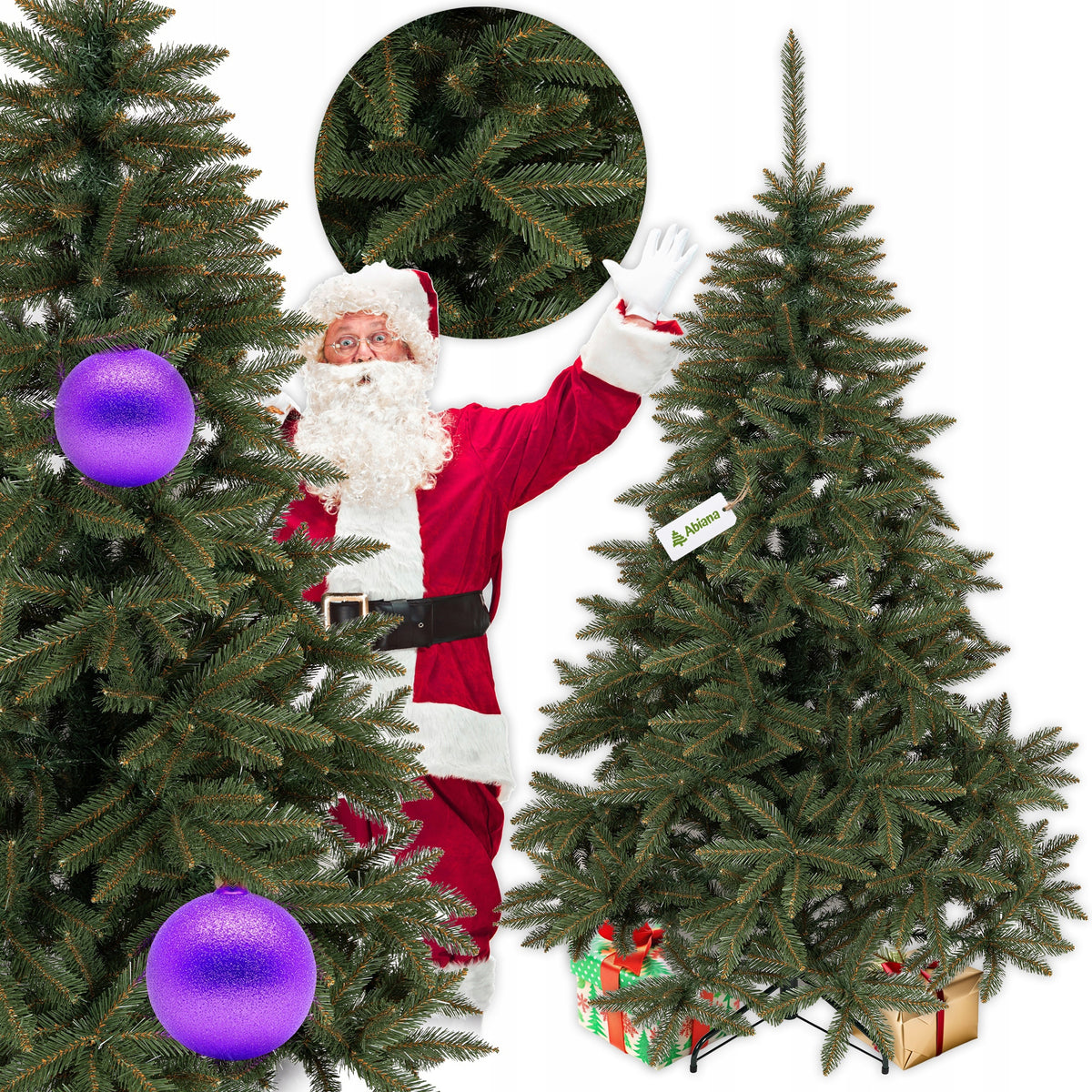 ARTIFICIAL CHRISTMAS TREE LIKE LIVE CAUCASIAN SPRUCE 220 CM DENSE made in Poland
