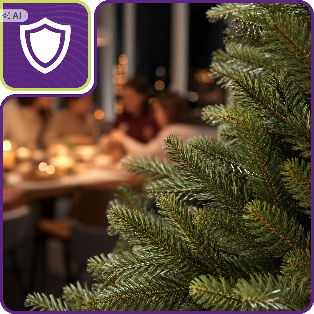 ARTIFICIAL CHRISTMAS TREE LIKE LIVE CAUCASIAN SPRUCE DENSE TWIGS 100cm STAND Poland Manufacturer code Świerk naturalny świąteczna zielona choinka