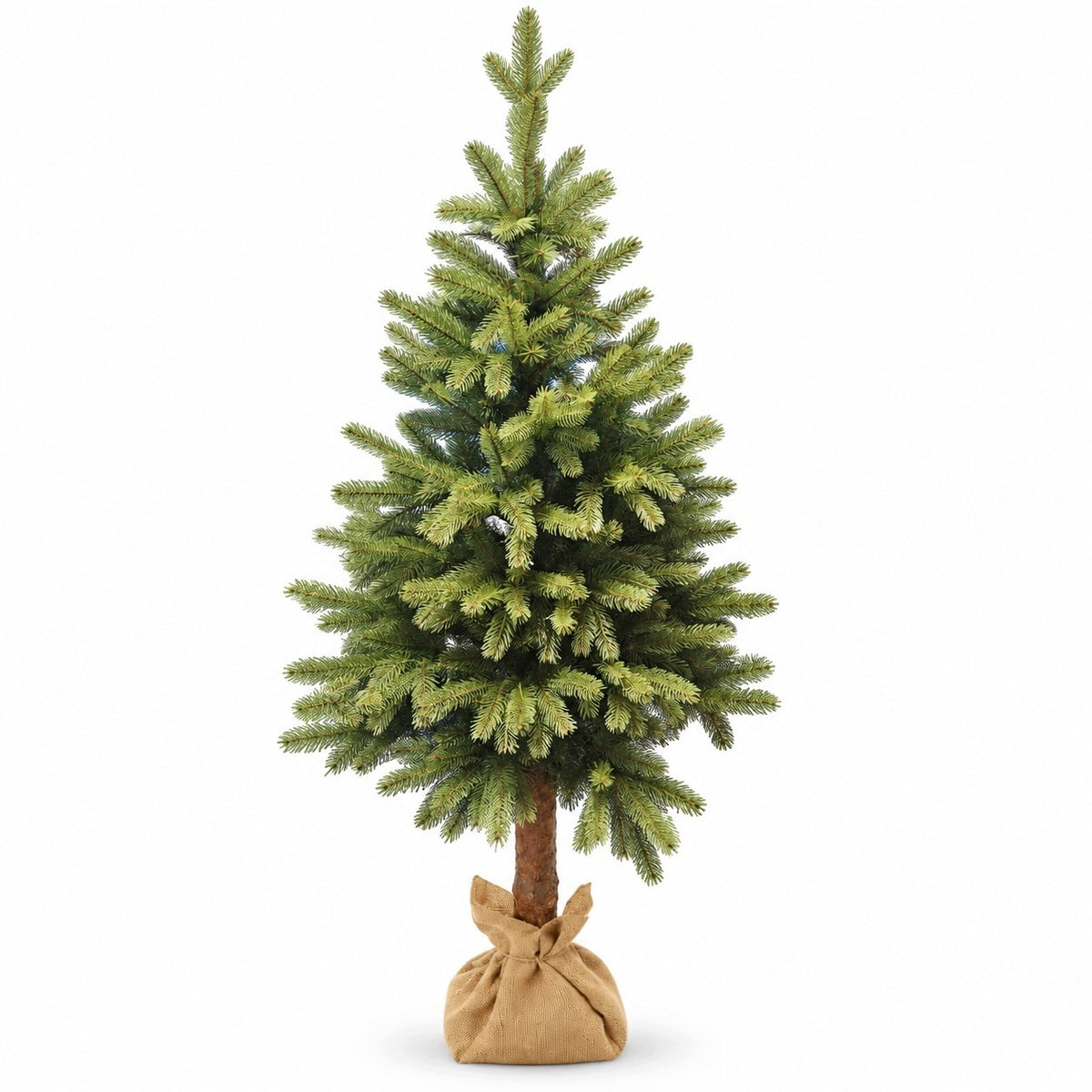 ARTIFICIAL CHRISTMAS TREE ON THE TRUNK 180CM ON THE TRUNK BEAUTIFUL SPRUCE RUBBER DENSE VVENEZIA