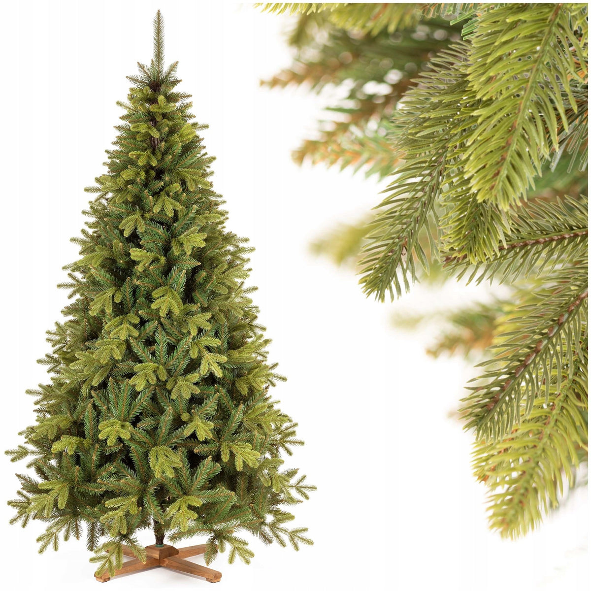ARTIFICIAL CHRISTMAS TREE PE 240 cm LIKE LIVE SIBERIAN SPRUCE ROYAL TREES +FREEBIE