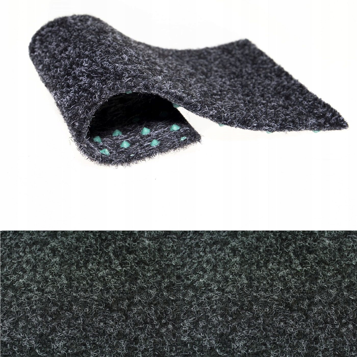 ARTIFICIAL GRASS CARPET NOPKI PATIO 15 ANTHRACITE 4m HOUSE TERRACE BALCONY