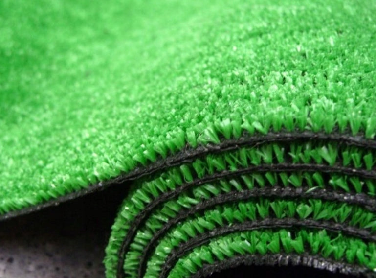 ARTIFICIAL GRASS CARPETS GREEN 4M X 0.25 5 MM UV RESISTANT TERRACE Thickness 5 mm