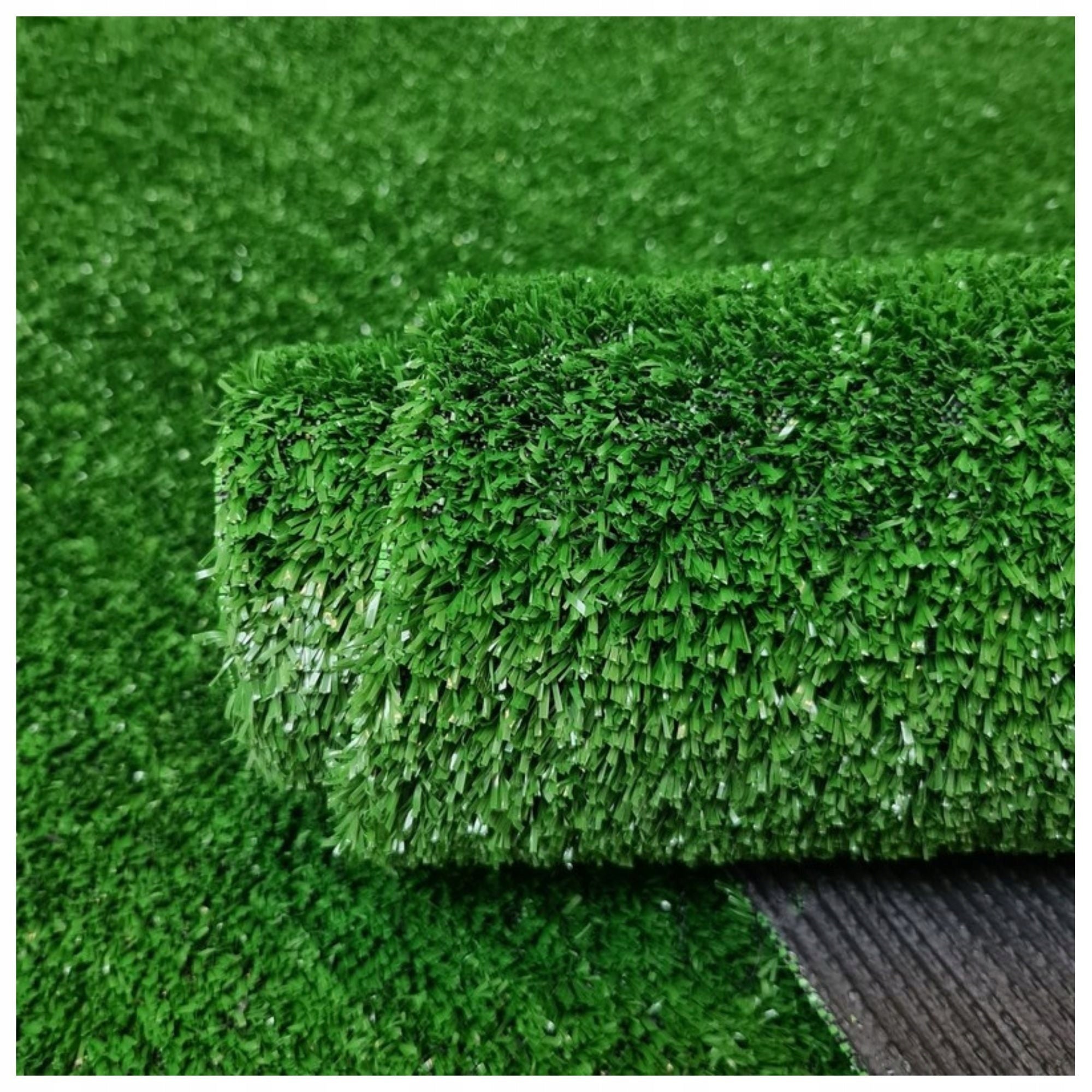 ARTIFICIAL GRASS FOR BALCONY CARPET FOR TERRACE GREEN 5mm OUTDOOR 100 x 6m