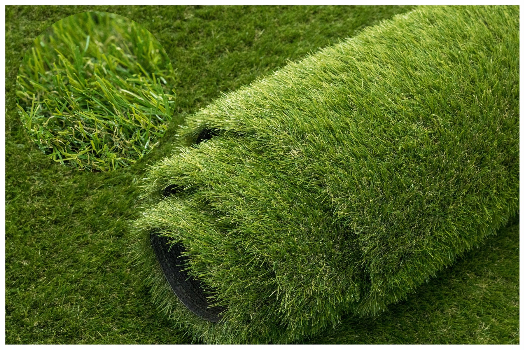 ARTIFICIAL GRASS FOR GARDEN WIDTH 3m TO SIZE WITH ROLL GREEN LAGUNA 37mm
