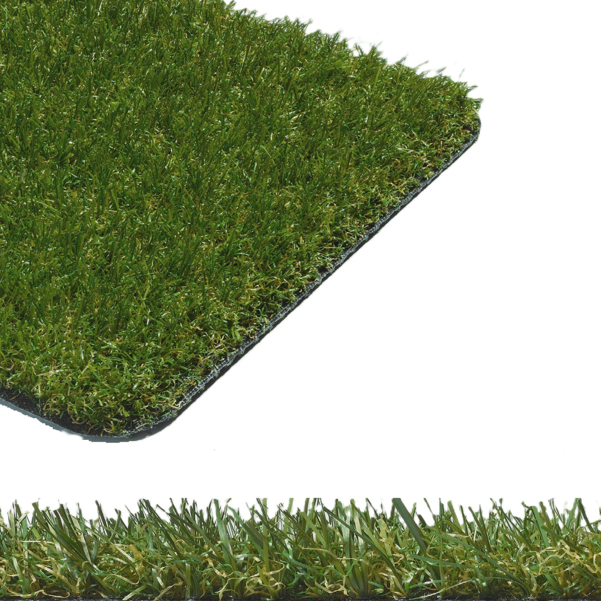 ARTIFICIAL GRASS GREEN CARPET MALAGA 15MM WITH ROLL TERRACE GARDEN BALCONY 3M
