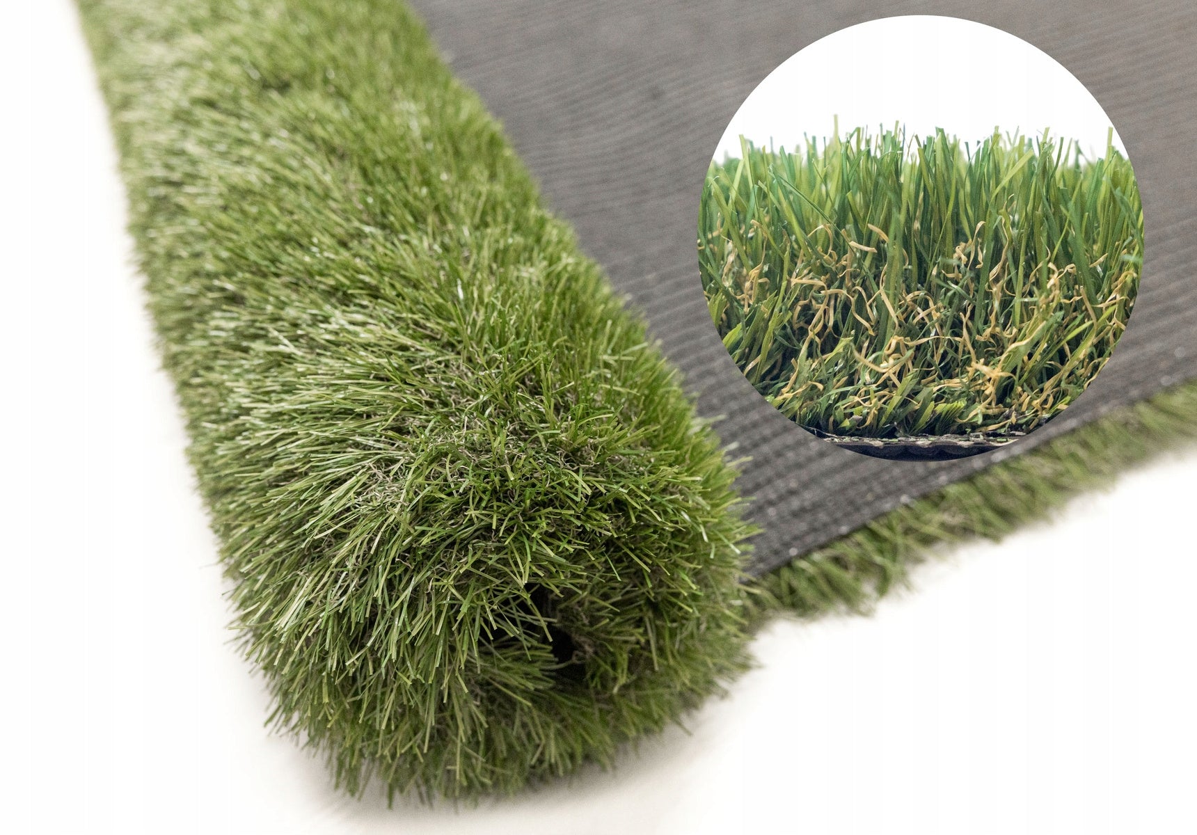 ARTIFICIAL GRASS GREEN width 1,5m FOR TERRACE BALCONY GARDEN THICK SOFT 44mm
