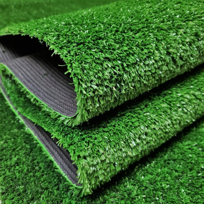 ARTIFICIAL GRASS OUTDOOR BALCONY RUG 5 mm GARDEN TERRACE 133 x 6m Color green