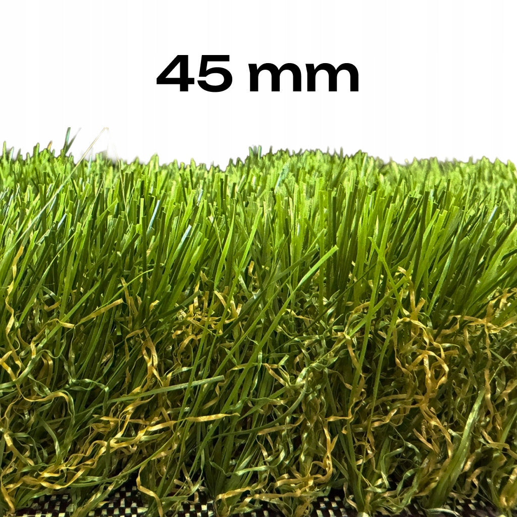 ARTIFICIAL GRASS PREMIUM THICK 45mm 4,5cm FOR BALCONY TERRACE GARDEN 4M Manufacturer code BELAIRPARQ