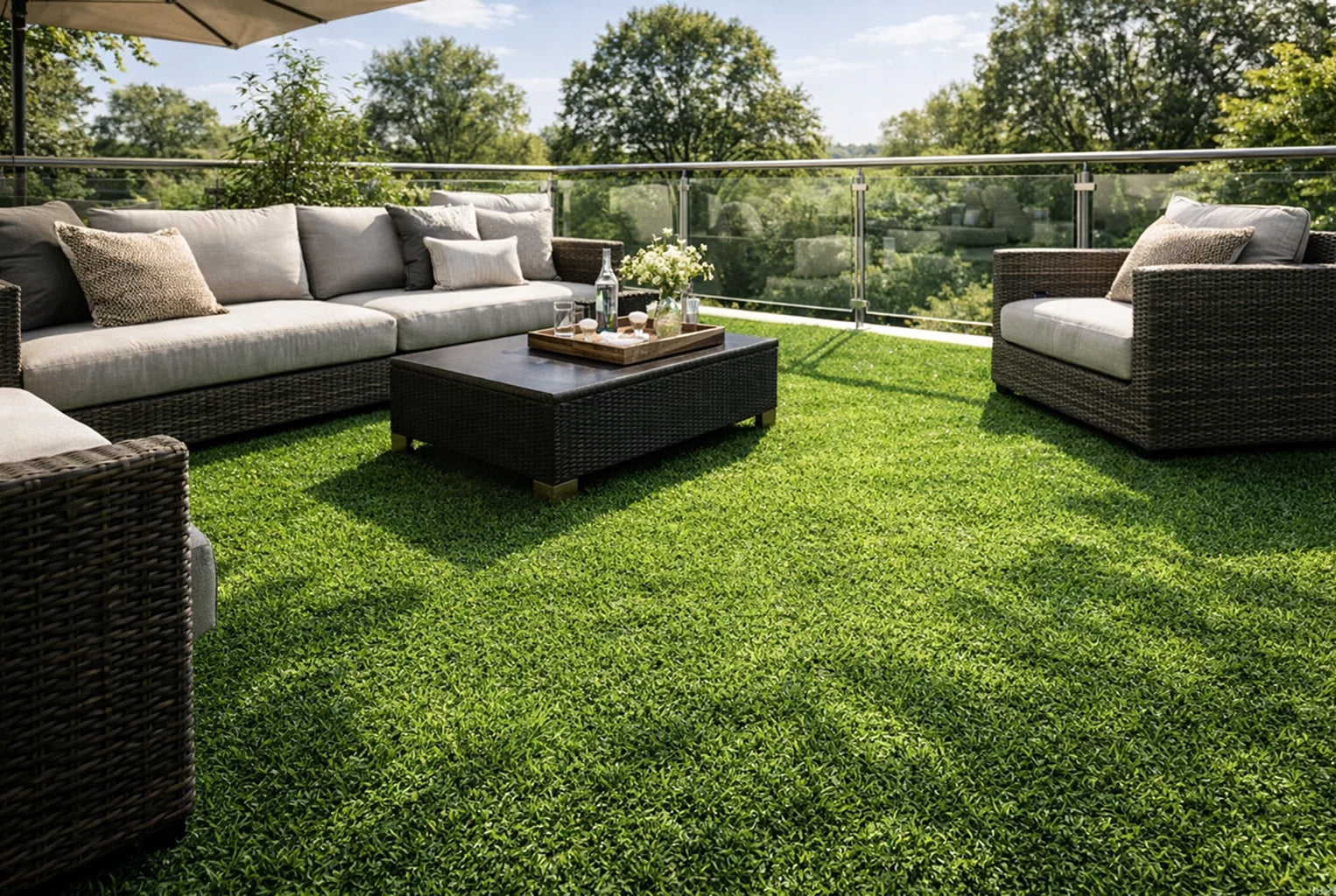 ARTIFICIAL GRASS ROSEWICH PREMIUM THICK DENSE 35 mm Packaging status original